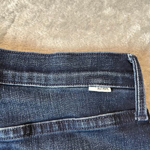 Mother High Waisted Rider Skimp Catch Me If You Can Size 25 X 32'‎ - Picture 6 of 10